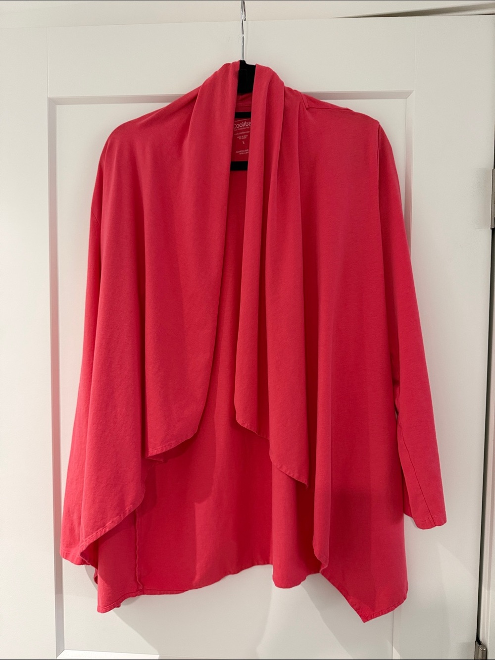 Coolibar Women's Marietas Sun Wrap Radiant Coral